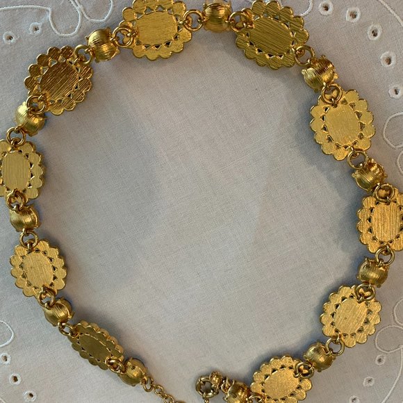 J CREW crystal and stone necklace in EUC! - Picture 4 of 5